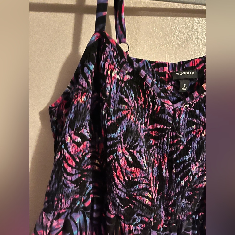 $15bundled Torrid Multicolor Patterned Dress - image 3